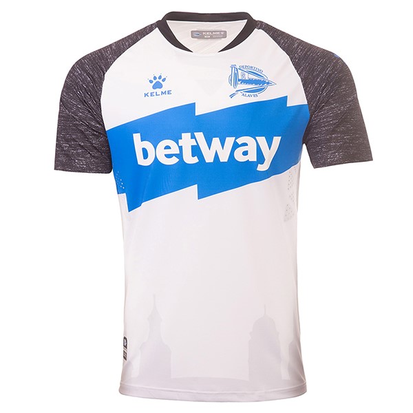 Tailandia Camiseta Alavés 3ª Kit 2019 2020 Blanco